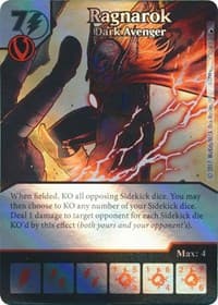 Ragnarok - Dark Avenger - The Mighty Thor - Dice Masters card