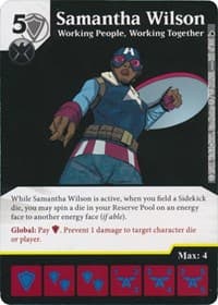 Samantha Wilson - Working People, Working Together - The Mighty Thor - Dice Masters card