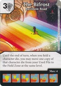 The Bifrost - Rainbow Road - The Mighty Thor - Dice Masters card