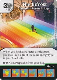 The Bifrost - Einstein-Rosen Bridge - The Mighty Thor - Dice Masters card