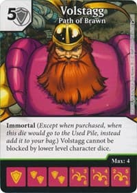 Volstagg - Path of Brawn - The Mighty Thor - Dice Masters card
