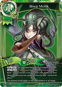 Biwa Monk - pith DIMENSION BATTLE ROYALE - The Caster Chronicles card