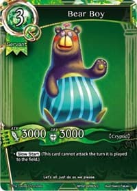 Bear Boy - pith DIMENSION BATTLE ROYALE - The Caster Chronicles card