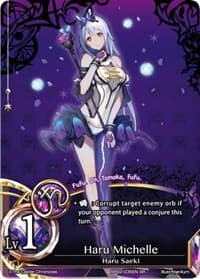 Haru Michelle - pith DIMENSION BATTLE ROYALE - The Caster Chronicles card