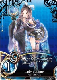 Lady Lupinus - pith DIMENSION BATTLE ROYALE - The Caster Chronicles card