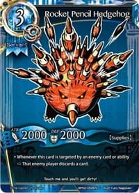 Rocket Pencil Hedgehog - pith DIMENSION BATTLE ROYALE - The Caster Chronicles card