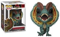 Jurassic Park: Dilophosaurus - Pop! Vinyl - Funko card