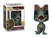 Jurassic Park: Dilophosaurus (Frill Down) (Limited Edition Chase) - Pop! Vinyl - Funko card