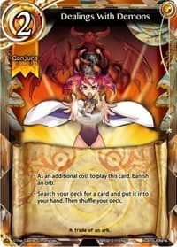 Dealings With Demons - pith DIMENSION BATTLE ROYALE - The Caster Chronicles card