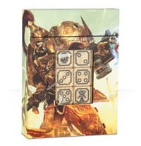 Warhammer: 40K - Adeptus Custodes Dice (20-Pack) - Warhammer Game Accessories - Warhammer Game Accessories card