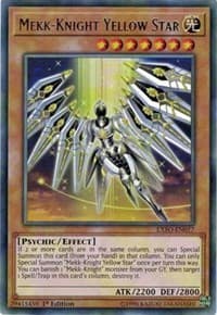 Mekk-Knight Yellow Star - Extreme Force - YuGiOh card