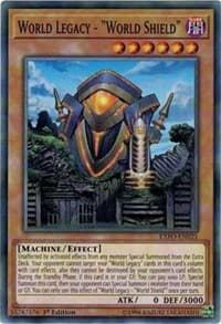 World Legacy - "World Shield" - Extreme Force - YuGiOh card