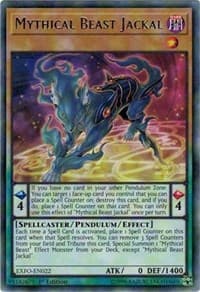Mythical Beast Jackal - Extreme Force - YuGiOh card