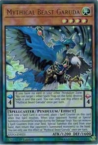 Mythical Beast Garuda - Extreme Force - YuGiOh card