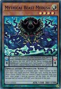 Mythical Beast Medusa - Extreme Force - YuGiOh card