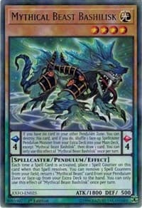 Mythical Beast Bashilisk - Extreme Force - YuGiOh card