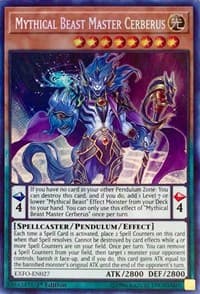 Mythical Beast Master Cerberus - Extreme Force - YuGiOh card