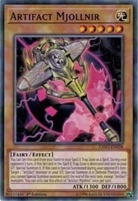Artifact Mjollnir - Extreme Force - YuGiOh card