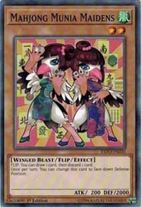 Mahjong Munia Maidens - Extreme Force - YuGiOh card