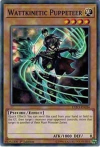 Wattkinetic Puppeteer - Extreme Force - YuGiOh card