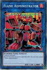 Flame Administrator - Extreme Force - YuGiOh card
