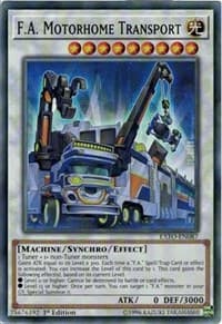 F.A. Motorhome Transport - Extreme Force - YuGiOh card