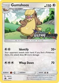Gumshoos - SM97 (Prerelease) - SM Promos - Pokemon card