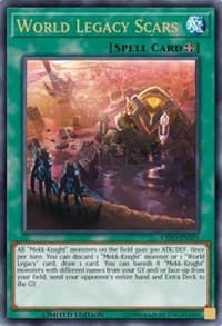 World Legacy Scars (EXFO-ENSP1) - Extreme Force - YuGiOh card