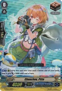 Chouchou, Pitte (RRR Foil) - G-TD14: Debut of the Divas - Cardfight Vanguard card