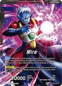 Mira // Dark Warrior Mira - Cross Worlds - Dragon Ball Super: Masters card