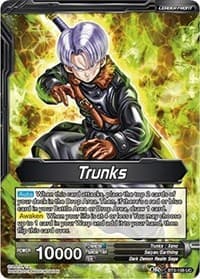 Trunks // Super Saiyan Trunks, Protector of Time - Cross Worlds - Dragon Ball Super: Masters card
