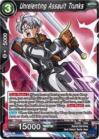 Unrelenting Assault Trunks - Cross Worlds - Dragon Ball Super: Masters card