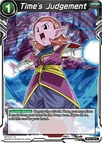 Time's Judgement - Cross Worlds - Dragon Ball Super: Masters card