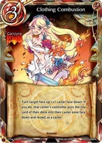 Clothing Combustion - pith DIMENSION BATTLE ROYALE - The Caster Chronicles card