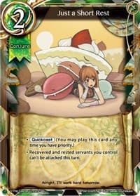 Just a Short Rest - pith DIMENSION BATTLE ROYALE - The Caster Chronicles card