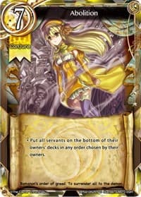 Abolition - pith DIMENSION BATTLE ROYALE - The Caster Chronicles card