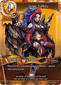 Toxic Turkey - pith DIMENSION BATTLE ROYALE - The Caster Chronicles card