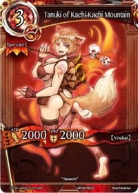 Tanuki of Kachi-Kachi Mountain - pith DIMENSION BATTLE ROYALE - The Caster Chronicles card