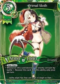 Primal Sloth - pith DIMENSION BATTLE ROYALE - The Caster Chronicles card