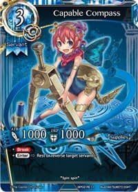 Capable Compass - pith DIMENSION BATTLE ROYALE - The Caster Chronicles card