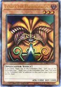 Exodia the Forbidden One - The Lost Art Promotion - YuGiOh card