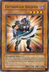 Chthonian Soldier - Mattel Action Figure Promos: Series 3 - YuGiOh card