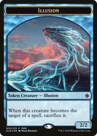 Illusion // Saproling Double-Sided Token - FNM Promos - Magic: The Gathering card