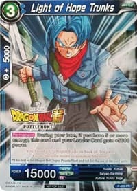 Light of Hope Trunks (Puzzle Hunt) - Tournament Promotion Cards - Dragon Ball Super: Masters card