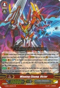 Winning Champ, Victor - G-EB03: The GALAXY STAR GATE - Cardfight Vanguard card