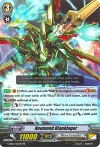 Neumond Blaukluger - G-EB03: The GALAXY STAR GATE - Cardfight Vanguard card