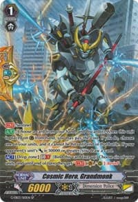 Cosmic Hero, Grandmonk (SP) - G-EB03: The GALAXY STAR GATE - Cardfight Vanguard card