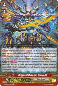 Original Deletor, Gaoield - G-EB03: The GALAXY STAR GATE - Cardfight Vanguard card