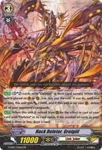 Hack Deletor, Greigiil - G-EB03: The GALAXY STAR GATE - Cardfight Vanguard card