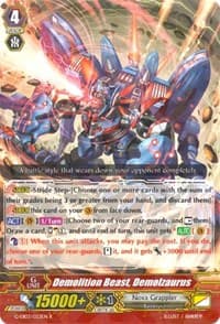 Demolition Beast, Demolzaurus - G-EB03: The GALAXY STAR GATE - Cardfight Vanguard card